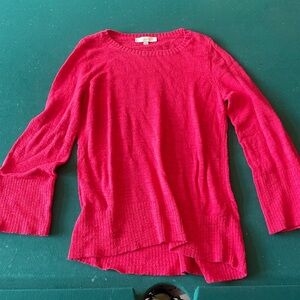 Red LOFT Sweater